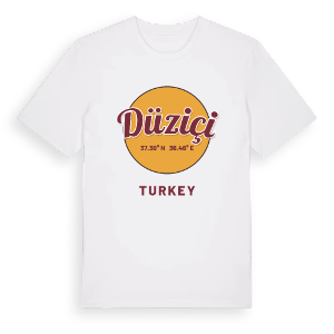 Düziçi cirkel t-shirt – ekologisk bomull t-shirt från Pinshirt