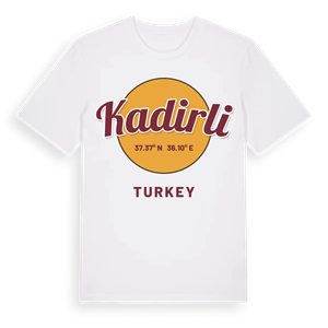 Kadirli cirkel t-shirt – ekologisk bomull t-shirt från Pinshirt