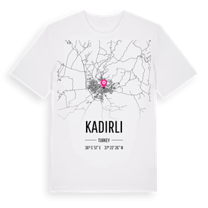 Kadirli karta t-shirt – ekologisk bomull t-shirt från Pinshirt