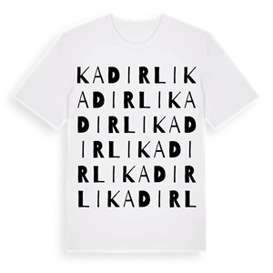 Kadirli ordlek t-shirt – ekologisk bomull t-shirt från Pinshirt