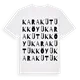 Karakütük Köyü ordlek t-shirt