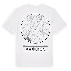 Karakütük Köyü t-shirt – ekologisk bomull t-shirt från Pinshirt