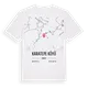 Karatepe Köyü karta t-shirt