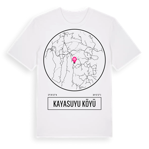 Kayasuyu Köyü t-shirt – ekologisk bomull t-shirt från Pinshirt