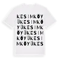 Kesim Köyü ordlek t-shirt