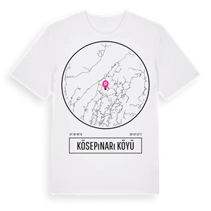 Kösepınarı Köyü t-shirt – ekologisk bomull t-shirt från Pinshirt