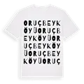 Oruçbey Köyü ordlek t-shirt