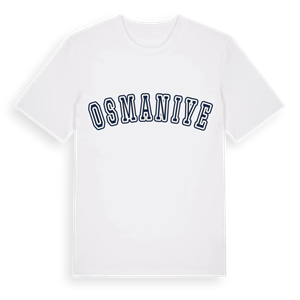 Osmaniye college t-shirt – ekologisk bomull t-shirt från Pinshirt