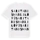 Sarıtanışmanlı Köyü ordlek t-shirt