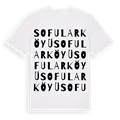 Sofular Köyü ordlek t-shirt