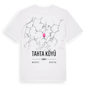 Tahta Köyü karta t-shirt – ekologisk bomull t-shirt från Pinshirt
