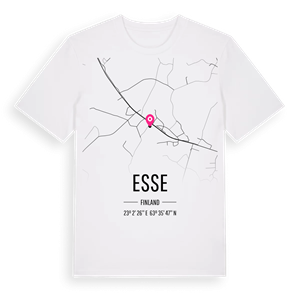 Esse karta t-shirt – ekologisk bomull t-shirt från Pinshirt