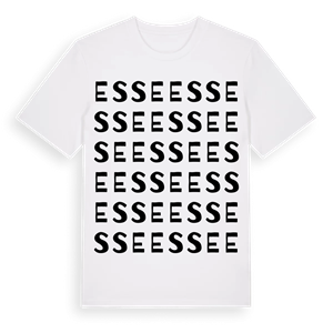Esse ordlek t-shirt – ekologisk bomull t-shirt från Pinshirt
