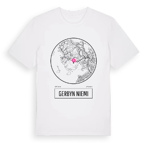 Gerbyn niemi t-shirt – ekologisk bomull t-shirt från Pinshirt