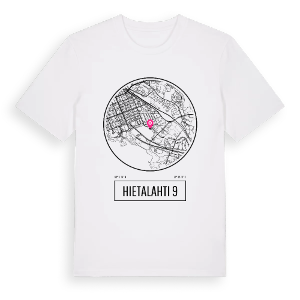 Hietalahti 9 t-shirt – ekologisk bomull t-shirt från Pinshirt