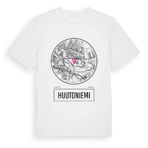 Huutoniemi t-shirt – ekologisk bomull t-shirt från Pinshirt