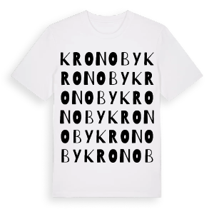 Kronoby ordlek t-shirt – ekologisk bomull t-shirt från Pinshirt