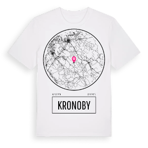 Kronoby t-shirt – ekologisk bomull t-shirt från Pinshirt