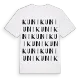 Kuni ordlek t-shirt