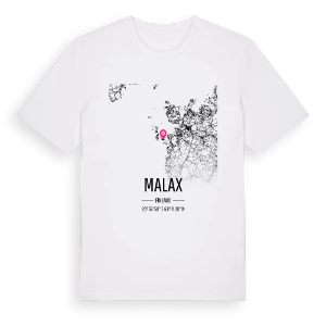 Malax karta t-shirt – ekologisk bomull t-shirt från Pinshirt