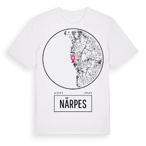 Närpes t-shirt – ekologisk bomull t-shirt från Pinshirt