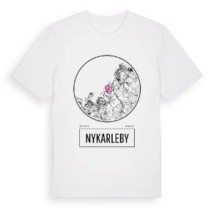 Nykarleby t-shirt – ekologisk bomull t-shirt från Pinshirt
