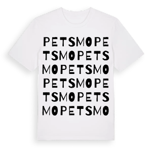 Petsmo ordlek t-shirt – ekologisk bomull t-shirt från Pinshirt
