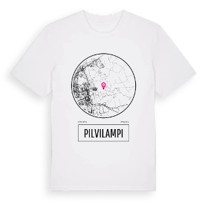Pilvilampi t-shirt – ekologisk bomull t-shirt från Pinshirt
