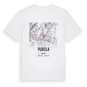 Purola karta t-shirt – ekologisk bomull t-shirt från Pinshirt