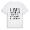 Ristinummi ordlek t-shirt