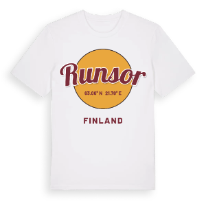 Runsor cirkel t-shirt – ekologisk bomull t-shirt från Pinshirt