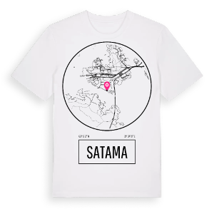 Satama t-shirt – ekologisk bomull t-shirt från Pinshirt