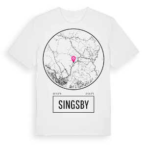 Singsby t-shirt – ekologisk bomull t-shirt från Pinshirt