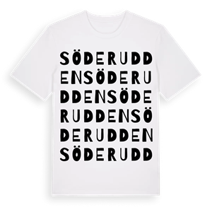 Söderudden ordlek t-shirt – ekologisk bomull t-shirt från Pinshirt