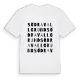 Södra Vallgrund ordlek t-shirt