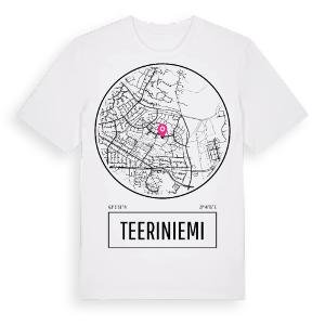 Teeriniemi t-shirt – ekologisk bomull t-shirt från Pinshirt