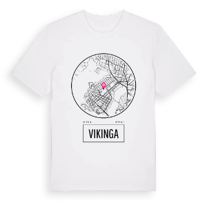 Vikinga t-shirt – ekologisk bomull t-shirt från Pinshirt
