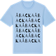 Blue Soul t-shirt med Åbacka ordlek t-shirt