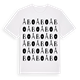 Åbo ordlek t-shirt