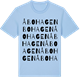Blue Soul t-shirt med Åbohagen ordlek t-shirt