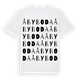 Åbyboda ordlek t-shirt