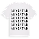 Åbygatan ordlek t-shirt