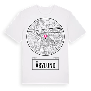 Åbylund t-shirt – ekologisk bomull t-shirt från Pinshirt