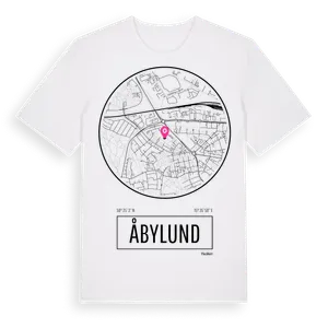 Åbylund t-shirt – ekologisk bomull t-shirt från Pinshirt