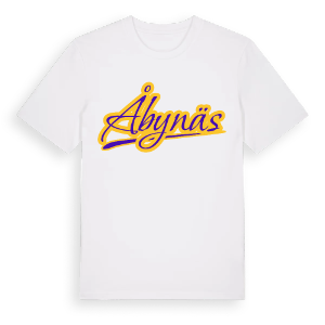 Åbynäs baseball t-shirt – ekologisk bomull t-shirt från Pinshirt