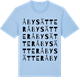 Blue Soul t-shirt med Åbysätter ordlek t-shirt