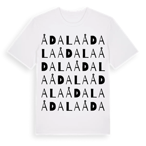 Ådala ordlek t-shirt – ekologisk bomull t-shirt från PinShirt