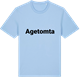 Blue Soul t-shirt med Agetomta fetstil t-shirt