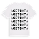 Agetomta ordlek t-shirt
