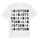 Agustendal ordlek t-shirt